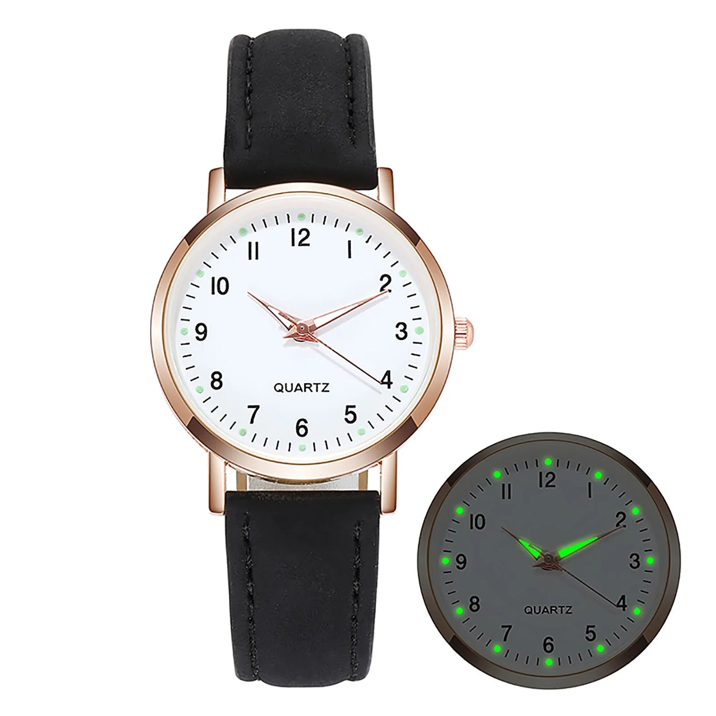 2023 Nuevo Reloj para Mujer, Reloj de Moda Casual con Correa de Cuero, Reloj de Pulsera con Esfera Pequeña de Cuarzo, Reloj de Vestir para Dama, Reloj Mujer.