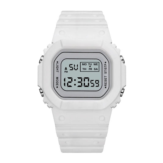 Reloj Electrónico para Mujer, Reloj de Pulsera de Moda, Resistente al Agua, Reloj Digital LCD con Fecha, Correa de Goma, Reloj Deportivo para Mujer.