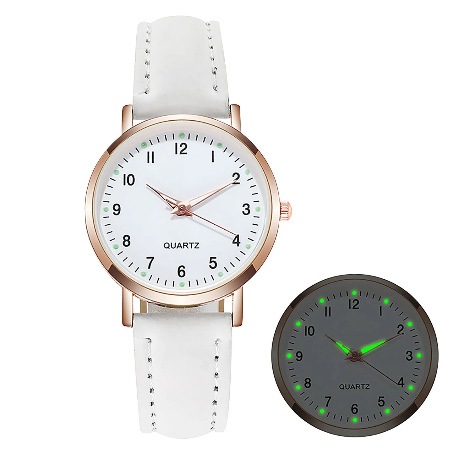 2023 Nuevo Reloj para Mujer, Reloj de Moda Casual con Correa de Cuero, Reloj de Pulsera con Esfera Pequeña de Cuarzo, Reloj de Vestir para Dama, Reloj Mujer.